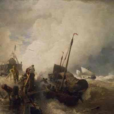 After a Storm Near Ostend