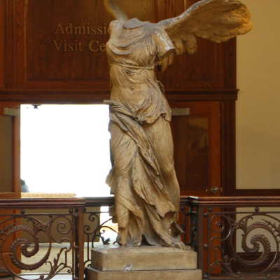 Reproduction of the Nike of Samothrace