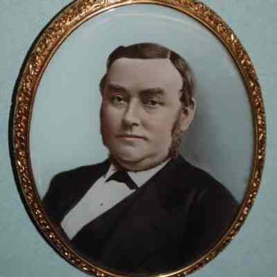 Miniature Photograph of George W. Childs (1829-1894)