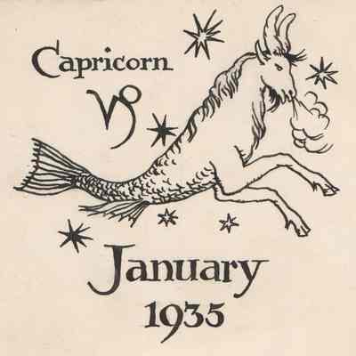 Capricorn: January 1935