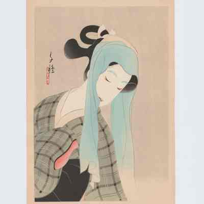 Ochiyo from Chikamatsu Play "Shinjū yoi gōshin"