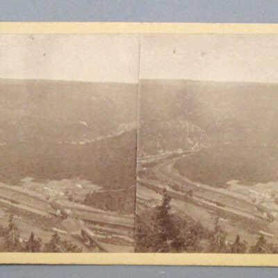 Stereograph: View from Mount Pisgah