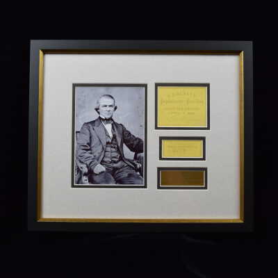 Ticket to US Senate Impeachment of President Andrew Johnson, April 1, 1868