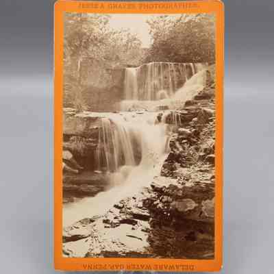Stereograph: Delaware Water Gap, Penna