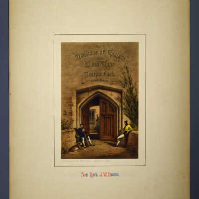 Mansions of England in Olden Times: Volume 4 - Ightham, Kent. Entrance to the Moat House.