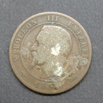 Napoleon III Coin (10 centimes)