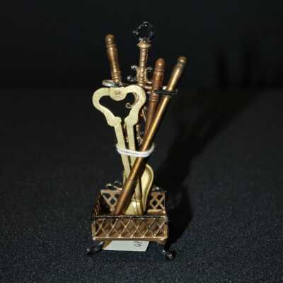 Miniature: Fireplace Tools