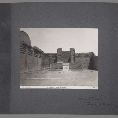 Pompeii- Temple of Mercury