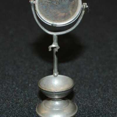 Miniature: Shaving Bowl and Mirror