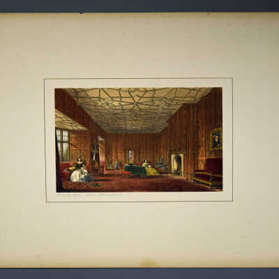Mansions of England in Olden Times: Volume 4 - Levens, Westmoreland. Drawing Room.
