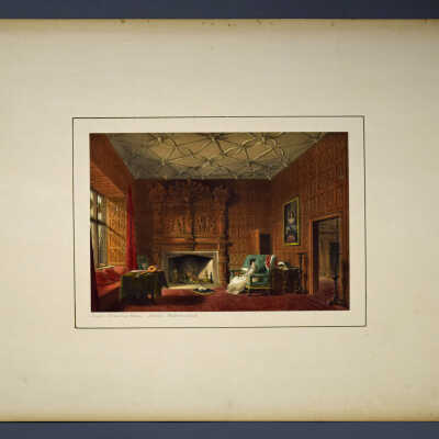 Mansions of England in Olden Times: Volume 4 - Levens, Westmoreland. Small Drawing Room.