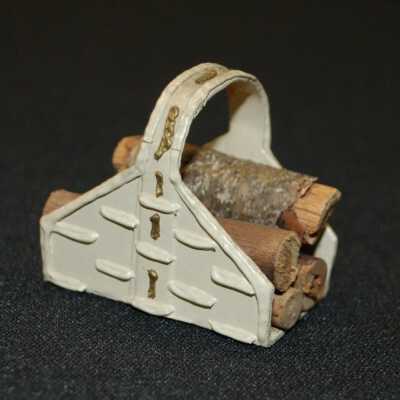Miniature: Firewood Container
