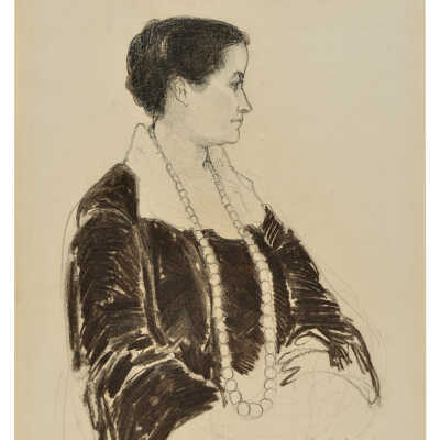 Portrait of Elizabeth Shippen Green Elliott (1871-1954)