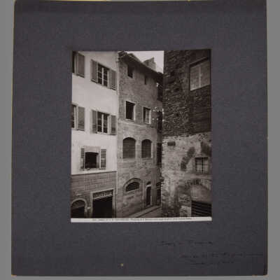 Florence- House of the Alighieri where Dante was Born