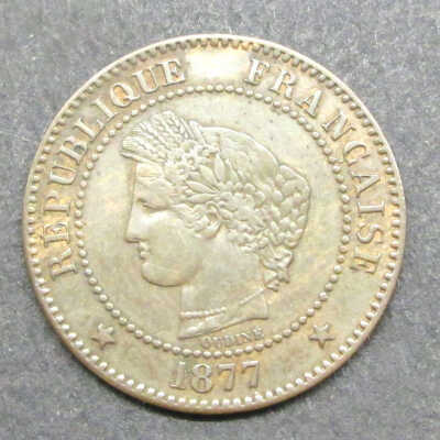 French Coin (2 centimes)
