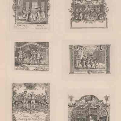 Theatre Royal, The Author's Benefit Pasquin, For the Benefit of Mr. Walker, For the Benefit of Joe Miller, James Figg Master of the Noble Science of Defence, John Shaw Girencester Ram Inn