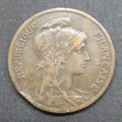 French Coin (5 centimes)