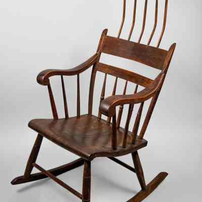 Rod-back Windsor Rocking Chair