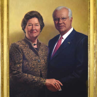 Portrait of Lois and George Krall