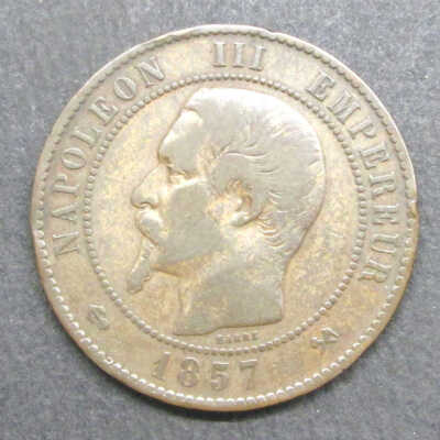 Napoleon III Coin (10 centimes)