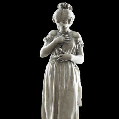 Girl with a Bird