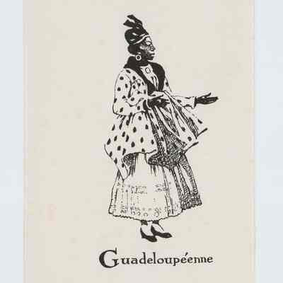 Print of Guadeloupe Enne
