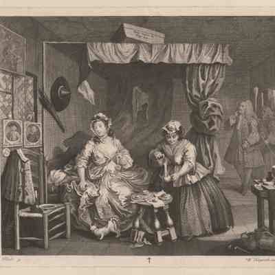 Harlot’s Progress: Plate 3