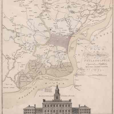A Plan of the City and Environs of Philadelphia