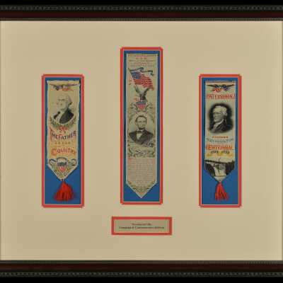 Three Campaign and Commemorative Ribbons