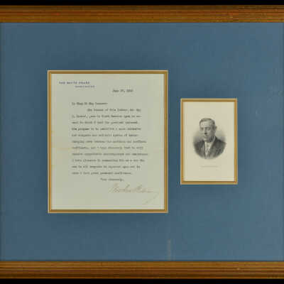 Letter of Introduction from President Wilson for Roy W. Howard, June 27, 1916