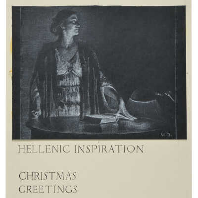 Hellenic Inspiration, Christmas Greetings from Violet Oakley and Edith Emerson
