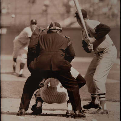 Ted Williams, Yankee Stadium - The Bronx, N.Y., 1960