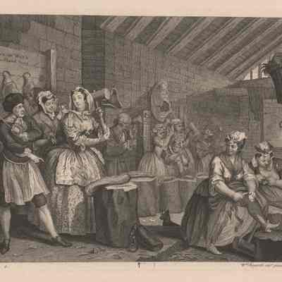 Harlot’s Progress: Plate 4