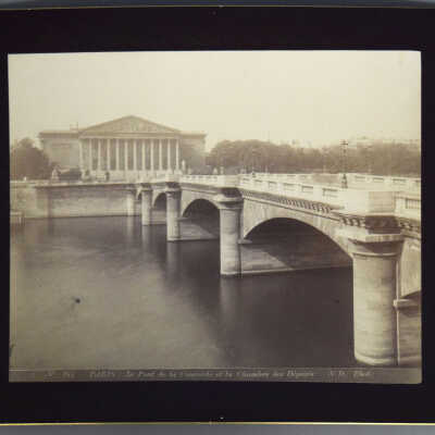Paris- Pont de la Concorde (and the Chamber of Deputies)
