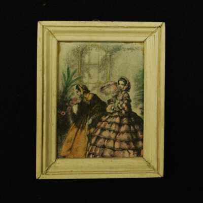 Miniature: Two Women Painting