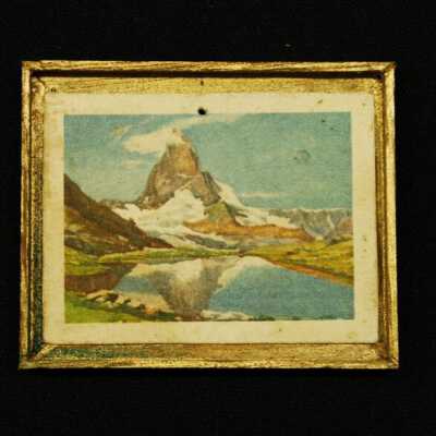 Miniature: Mountain Landscape Painting
