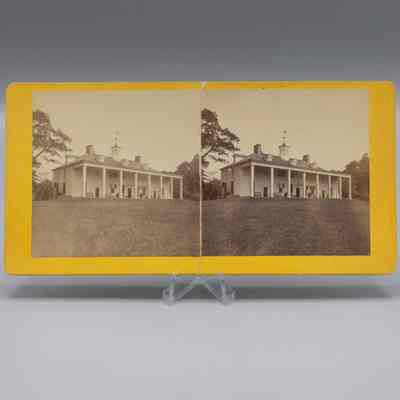 Stereograph: Mount Vernon