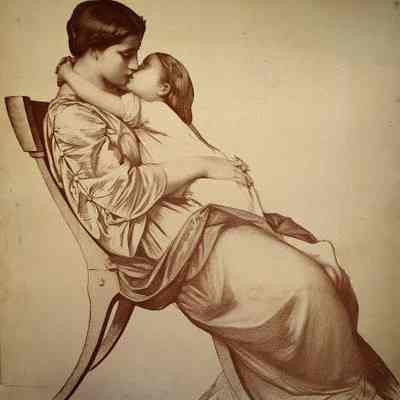 A Mother with Young Child