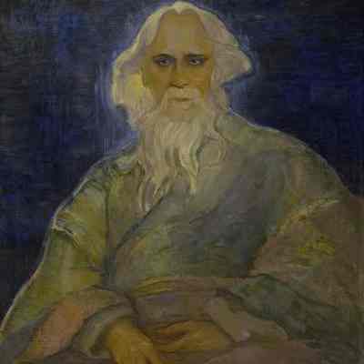 Portrait of Rabindranath Tagore (1861-1941)