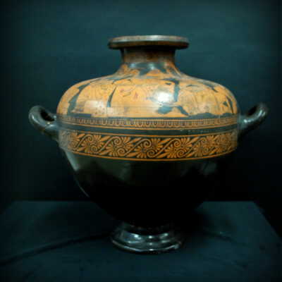 Reproduction of 5th Century BCE Red Figure Hydria