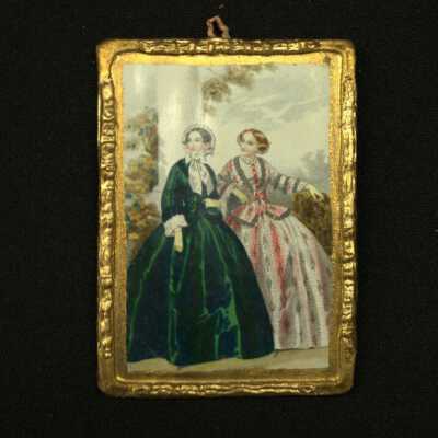 Miniature: Painting of Two Women
