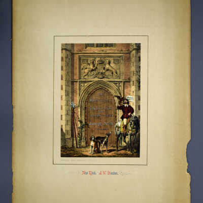 Mansions of England in Olden Times: Volume 1 - East Barsham, Norfolk. Doorway