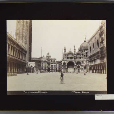 Venice- St. Mark's, Court Opposite the Clock Tower
