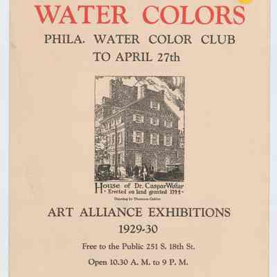 Art Alliance Exhibitions Poster