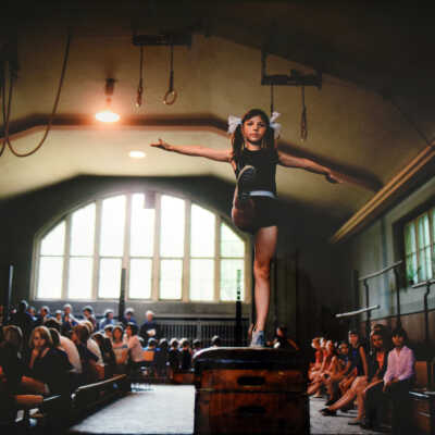 Gymnast, East Germany, 1976
