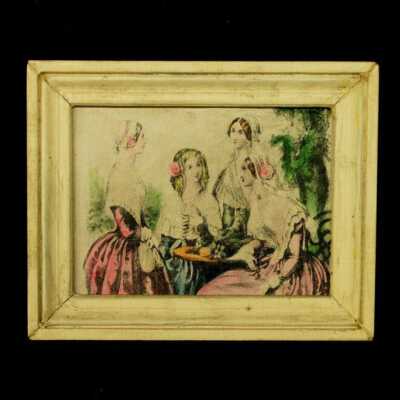 Miniature: Painting of Four Women