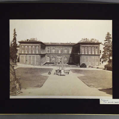 Florence- Pitti Palace, Back View