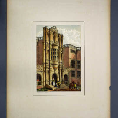 Mansions of England in Olden Times: Volume 1 - Bramshill, Hants. Porch.