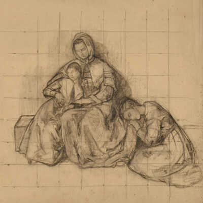 Study for "The Holy Experiment: A Message to the World from Philadelphia"