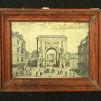 Miniature: Painting of the Arc de Triomphe